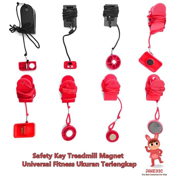 Safety Key Treadmill Magnet Universal Fitness Model Terlengkap / Kunci - Kecil