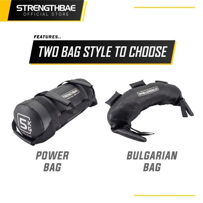 Power & Bulgarian Bag STRENGTHBAE Sand Bags Sandbag Sandbags Gym Core - Power Bag, 5 Kg