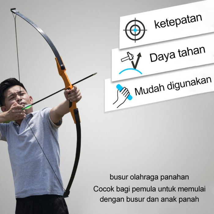 OneTwoFit  Panah Dewasa Busur Olahraga Panahan Cocok Untuk Pemula