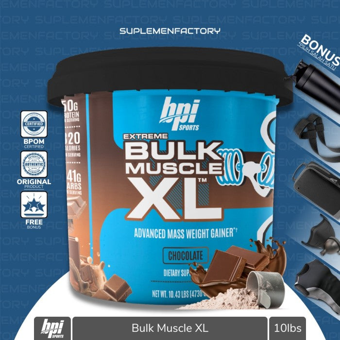 BPI Bulk XL Weight Gainer BPI Bulk Muscle XL 15 lbs BPI Sports - 2.37lbs