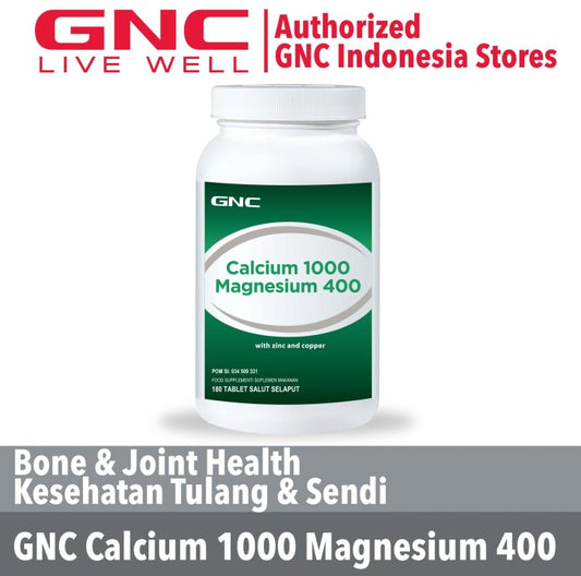 GNC Calcium 1000 Magnesium 400 - 180 tablet (961767)