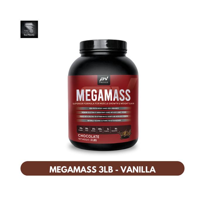 [BUNDLE] PROVUS Megamass 3LB Vanilla + Creatine Matrix 120GR