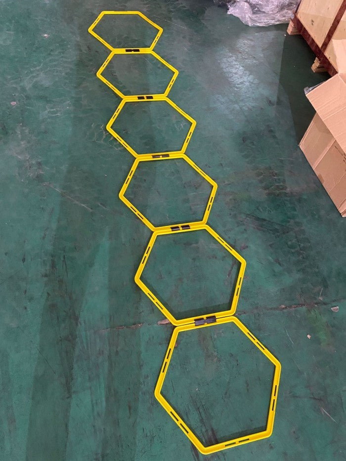 BINARAGANET S-1594 Hexagonal Ladder Set Agility Training