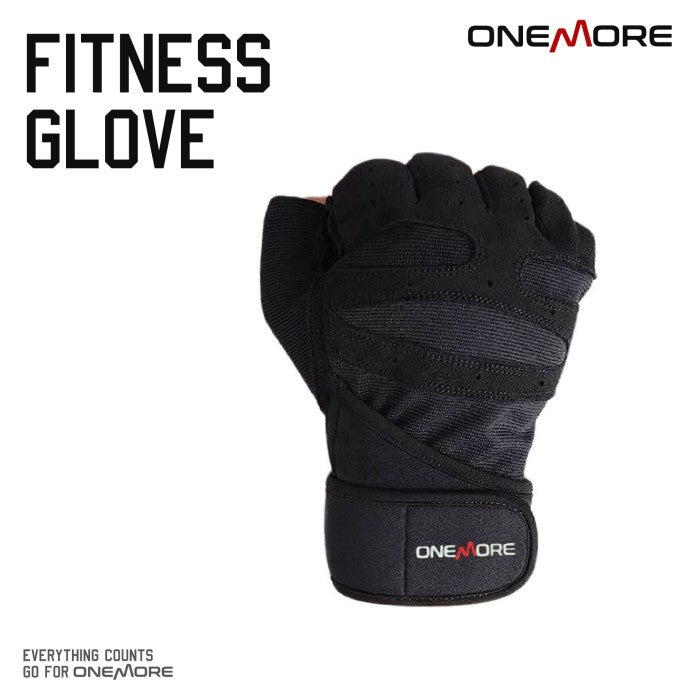 ONE MORE Sarung Tangan Fitness Gym Gloves Pria Wanita - XL