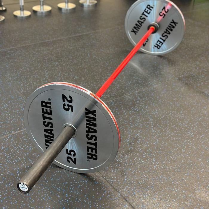 XMASTER Steel Plate Chromed Powerlifting Grip Calibrated IPF Fitness Strength gym ROGUE ELEIKO - 5kg Sepasang