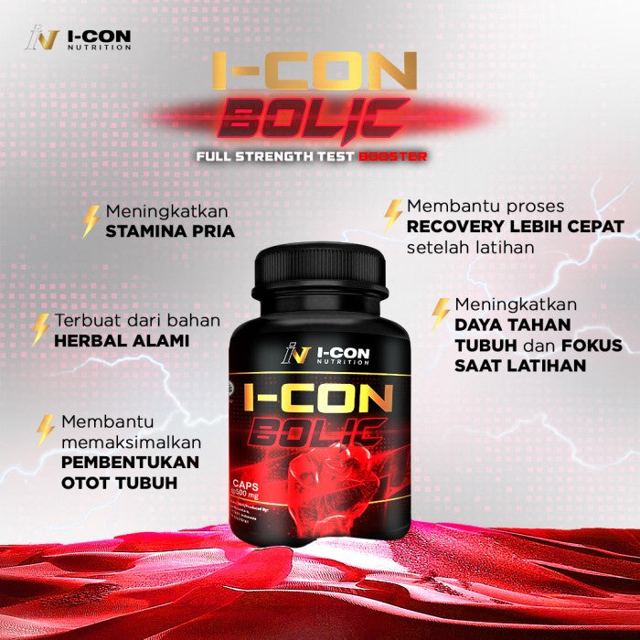 Icon Bolic - Bentuk Otot Lebih Kuat dan Stamina Tahan Lama