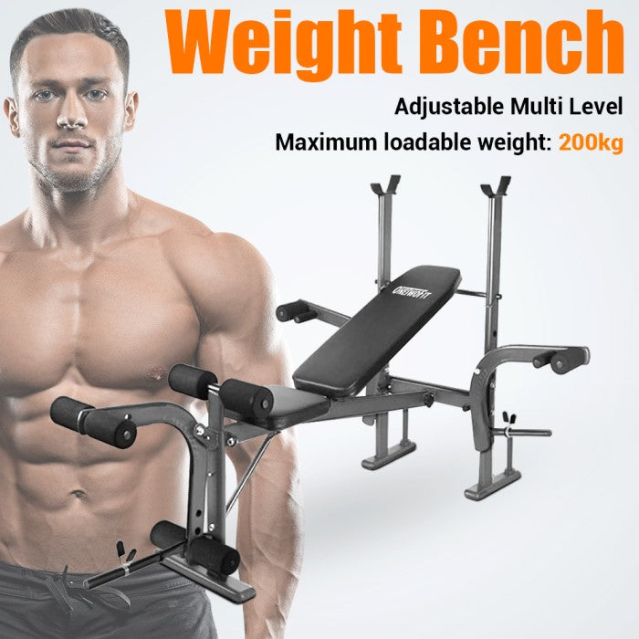 Onetwofit Bench pres besa Multi fungsi Berat Bangku alat olahraga