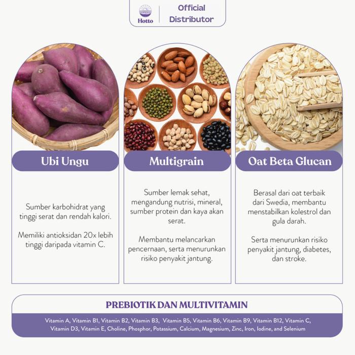 Hotto Purto Multigrain with Purple Potato 3 Sachet