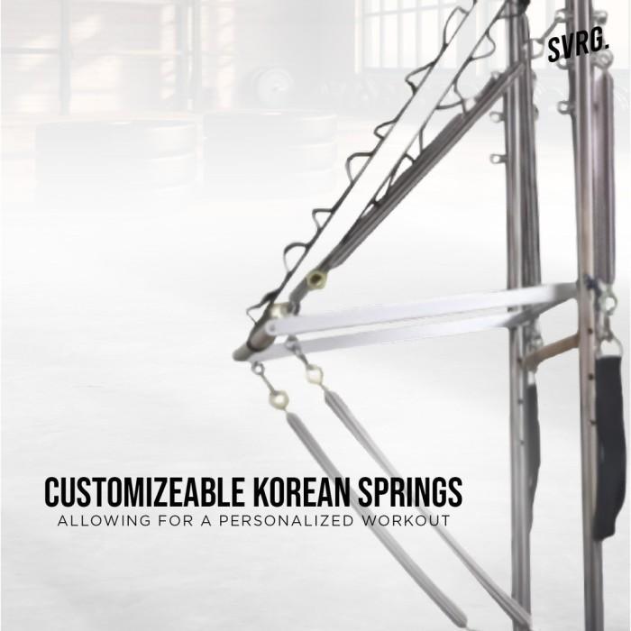 Cadillac X 2.0 - Reformer Pilates 2 In 1 Series - SVRG - Alat Pilates - Gym - Fitness - Alumunium - Steel
