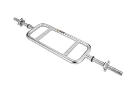Stick Tricep Bar 90cm Chrome - Stik Dumbell Barbel  lubang : 2.5cm