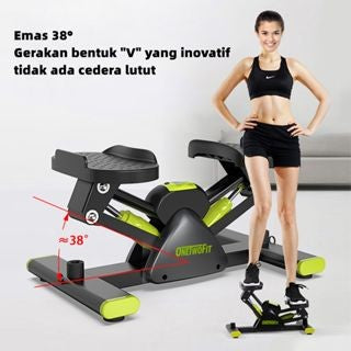OneTwoFit Mini Stepper V-shape Air Climber Steper Walker Glider Steper