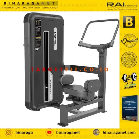ROTARY TORSO MACHINE with WEIGHT STACK 64kg DHZ FITNESS E3018A - APPLE