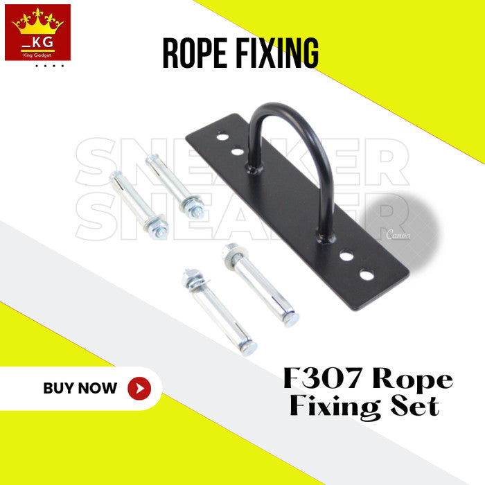 Rope Fixing Set pengunci battle rope alat fitnes Type F307