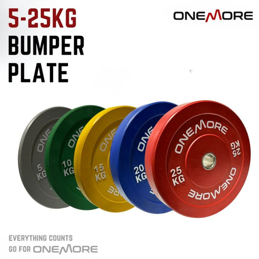 Bumper Plate Set ONE MORE 5-25KG