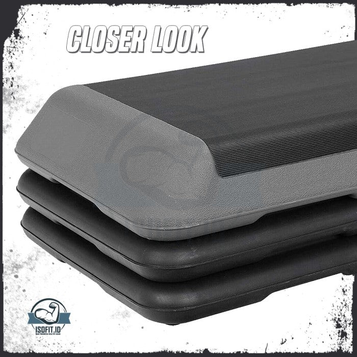 Aerobic Exercise Stepper/Papan Step Aerobik 110x41x10/15/20cm - A - 110x41x10cm