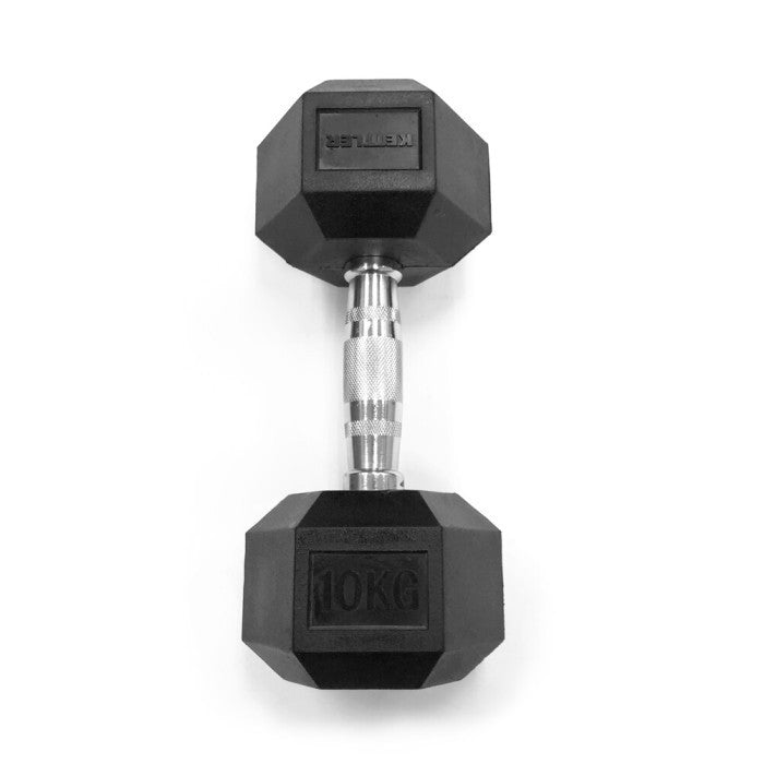 Kettler Fixed Hexagonal Dumbbell 10kg 706-040