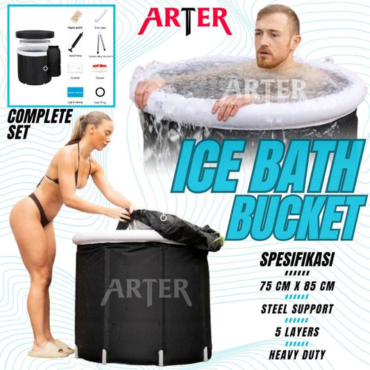 ARTER Ice Bath Portable Body Tub Terapi Es & Penyembuhan Otot Rendam Badan Es Ice Tub Theraphy Inflammatory Prevention Inflamasi