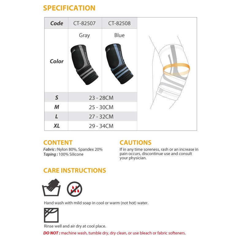 Elbow Stabilizer Bodyvine Triple-Compression