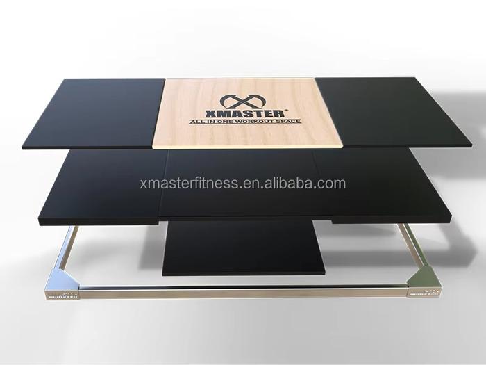 Xmaster Deadlift Platform Lantai Rubber Gym mat Tebal Kokoh PowerLifting Platform Fitness Heavy - Deadlift Platf