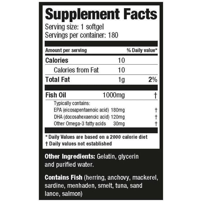 Ultimate Nutrition Omega 3 18:12 Softgels - Suplemen Fitness, Suplemen Gym, Suplemen Protein - 90 gels