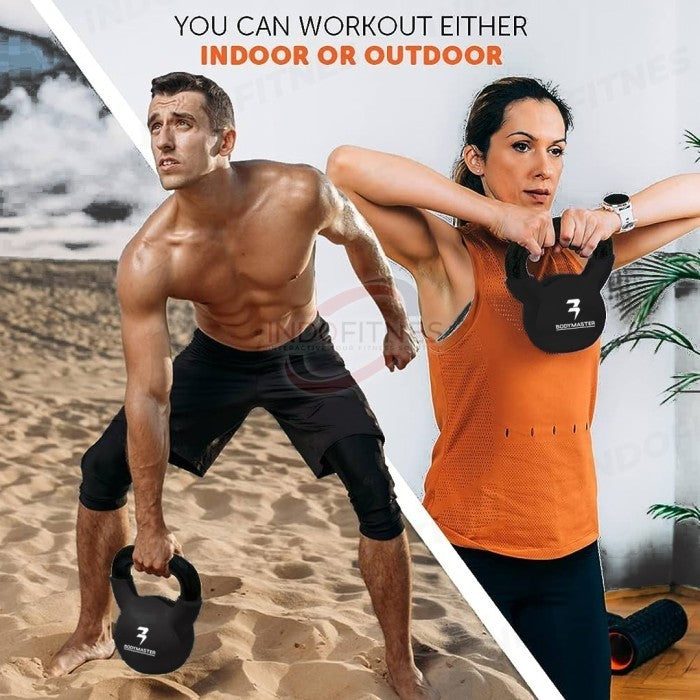 BODYMASTER Kettlebell Neoprene Fix Vinyl BM-A137 Dumbell Barbell - 2Kg