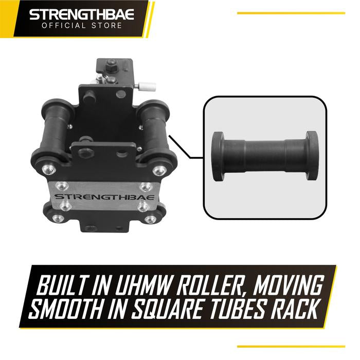 Smith Machine Trolley STRENGTHBAE Attachment Power Rack Home Gym Fitness All in One - 5x5cm Rack