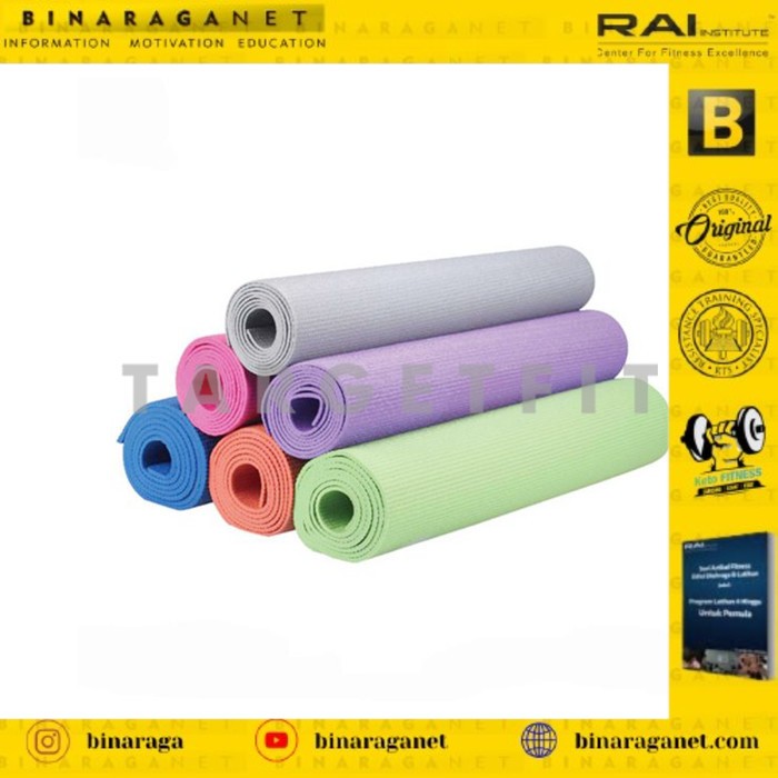 LIVEUP PVC YOGA MAT / YOGA / MAT / YOGA MAT