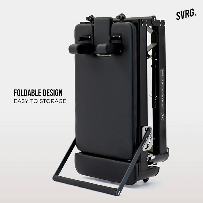 Foldable Pilates Reformer Z 3.0 - SVRG - Alat Pilates - Gym - Fitness - Alumunium - Steel