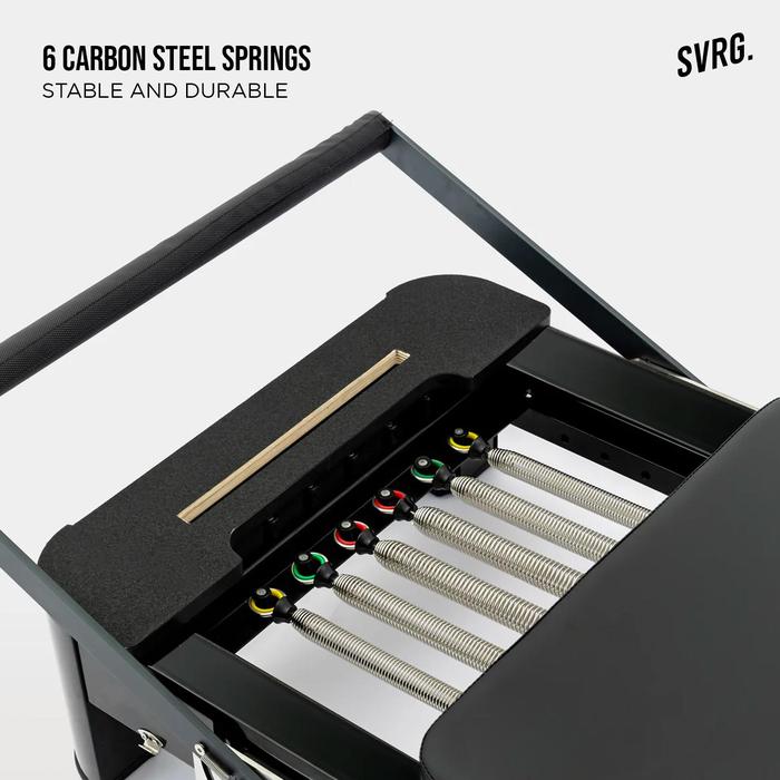 Foldable Pilates Reformer Z 3.0 - SVRG - Alat Pilates - Gym - Fitness - Alumunium - Steel