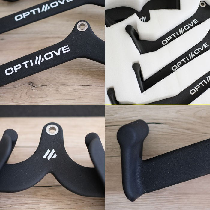 OPTIMOVE Mag Grip MaXgrip Lat Pulldown Pull Down Bar Handle Set