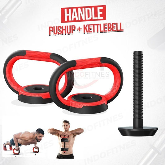 BODYMASTER 20KG BM-A015 Adjustable Dumbell Barbell ABS PVC Dumbel - Kettle Handle, KURIR TOPED