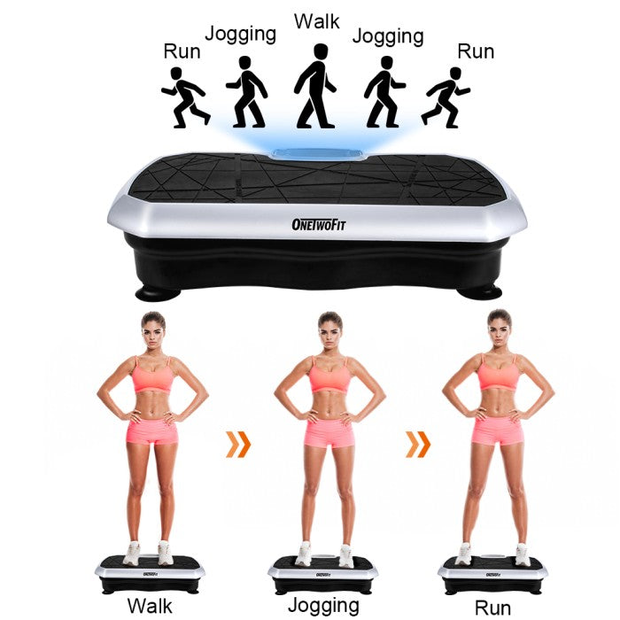 OneTwoFit Fitness Exercise Vibration Machines Platform Slim Exercise