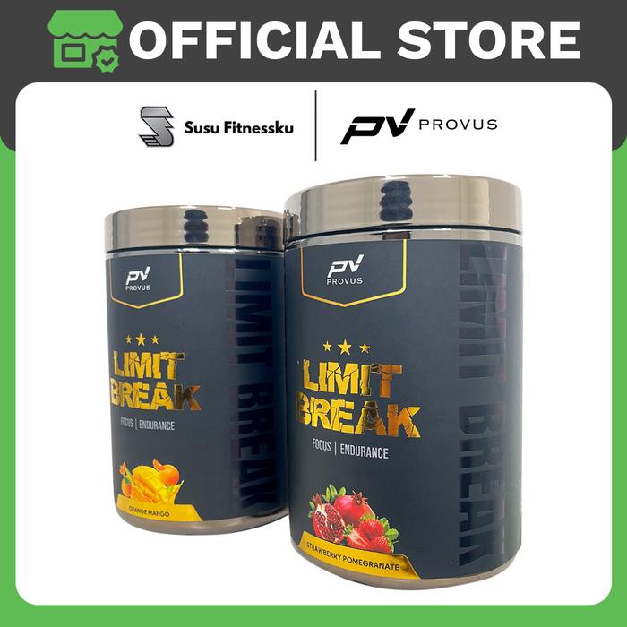 Provus Limit Break Pre-Workout 450gr - STRAWBERRYPOME, HANDUK