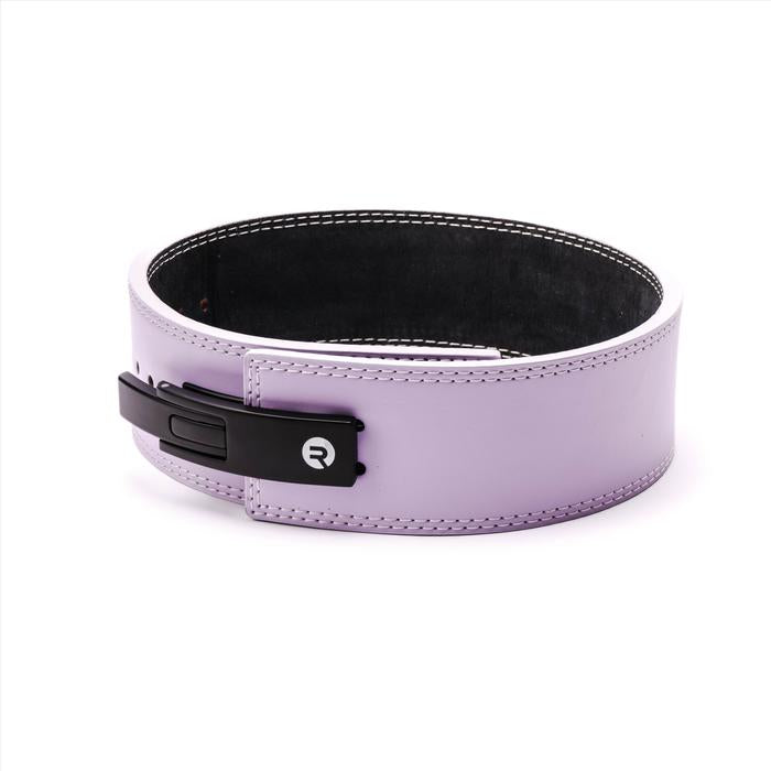 Rughen Lever Belt 12mm for Weight Lifting - Colored Edition - Putih, 2XS QuickAdjust