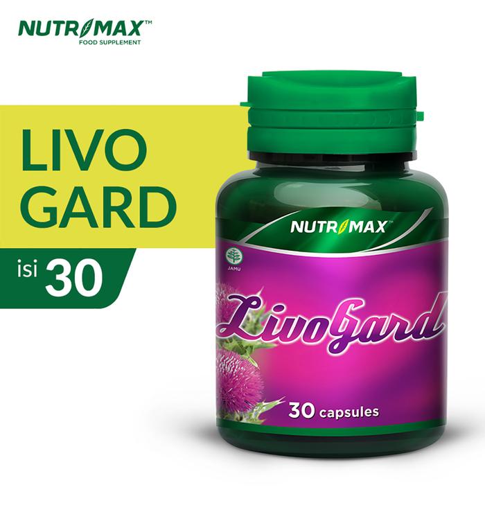 Nutrimax Livogard 30 Kapsul Membantu Memelihara Kesehatan Fungsi Hati