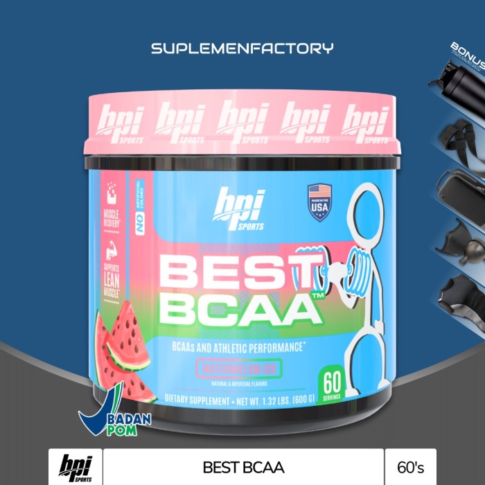 BPI Sports Best Bcaa 60Serv 60 Serving 60Servings - Watermelon