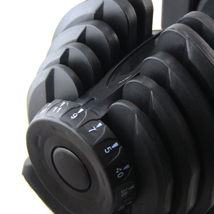 set dumbbell BARBEL MURAH Adjustable Dumbbell Set 40Kg F202 - Hitam