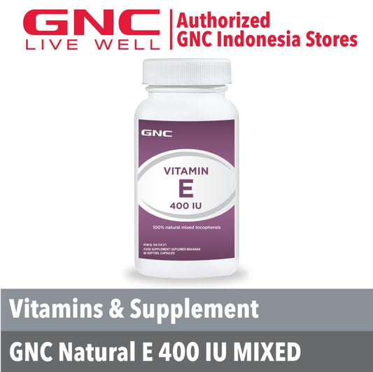 GNC Vitamin E 400 - 90 kapsul (573366)