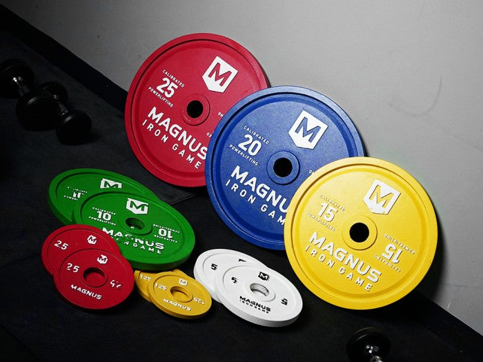POWERLIFTING PLATES COLOR MAGNUS IRON GAME - 2,5 KG