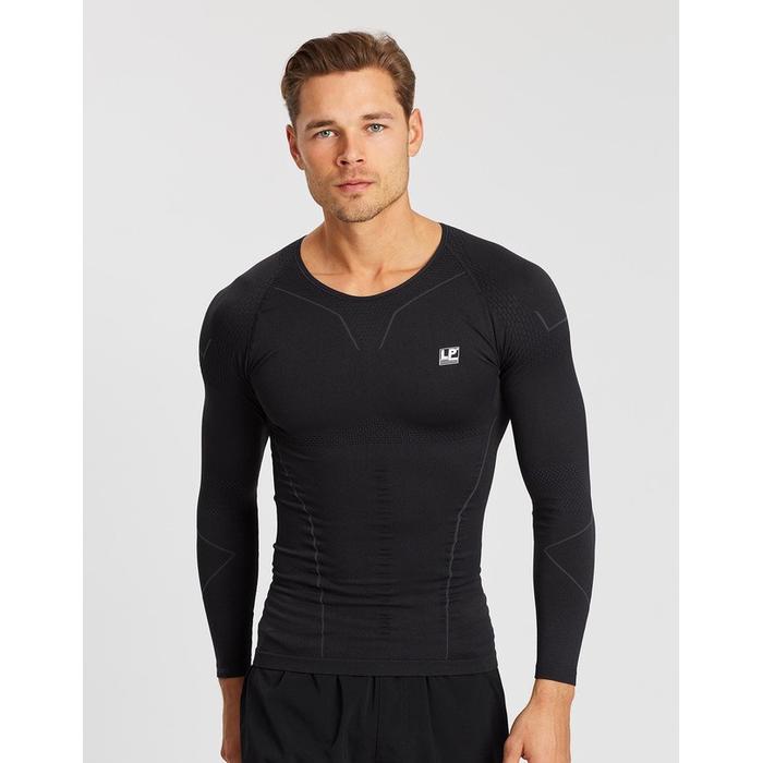 LP SUPPORT AIR COMPRESSION LONG SLEEVE TOP MEN LP-ARM2401Z - SB-BL, S