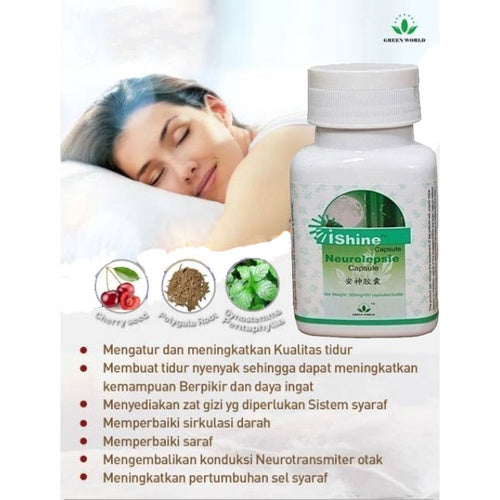 Greenworld I-Shine Sleep care  60 Kapsul