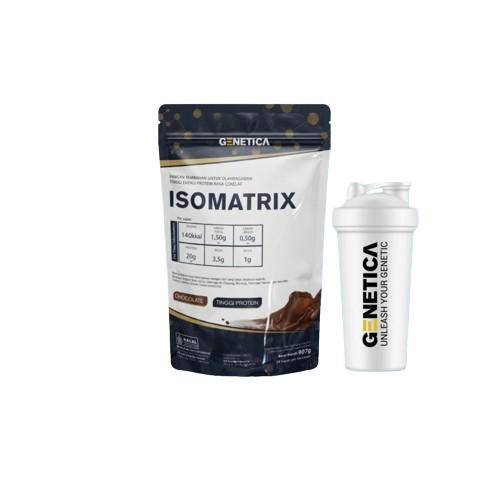 Genetica Isomatrix 2 Lbs Whey Protein Isolate Matrix - CHOCOLATE, Sachet Pwo