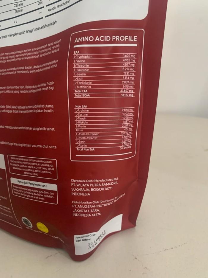 Provus Mega Mass 2 Lb - 4 Serving Weight Gainer - Vanila, Handuk
