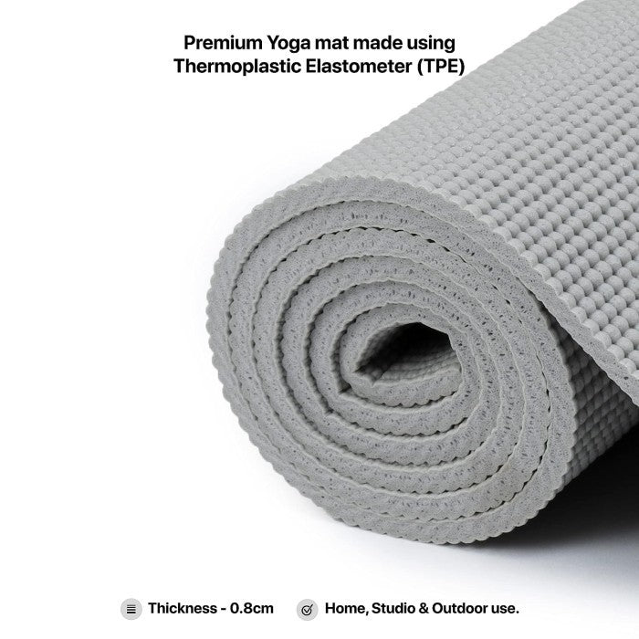 KETTLER Matras Yoga 8MM - GREY 104-100