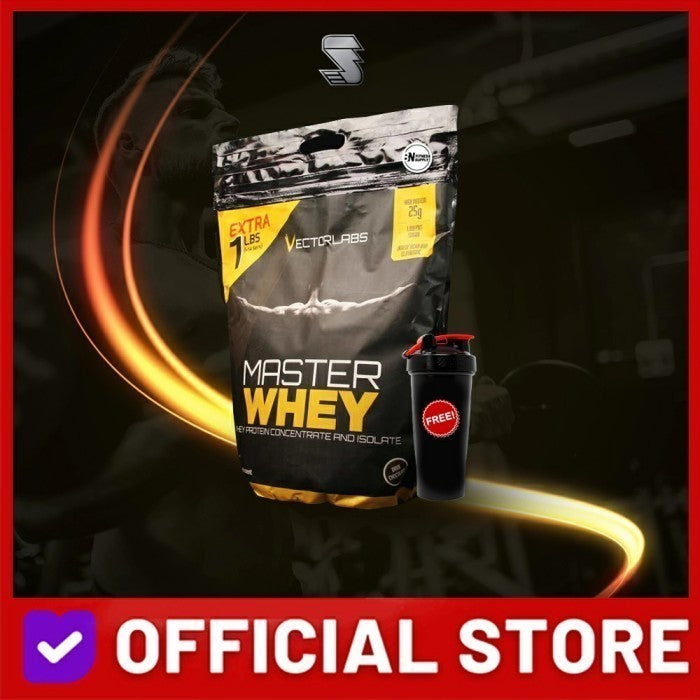 Vectorlabs Master Whey 10 lbs (Whey Protein) - lychee