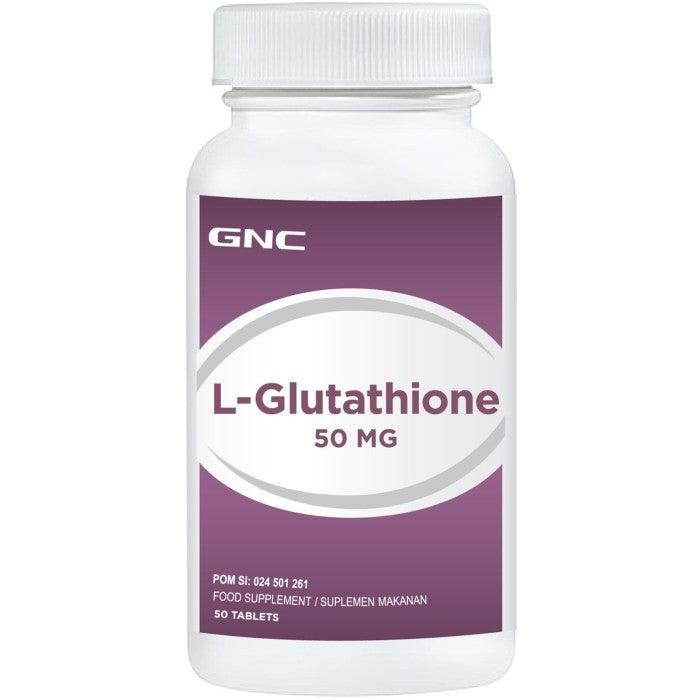 GNC L-GLUTATHIONE - 50 Tablet (010667)