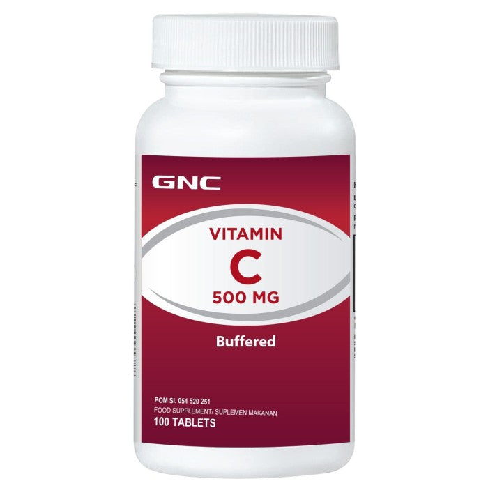 GNC BUFFERED VITAMIN C 500 - 100 TABLET (108167)