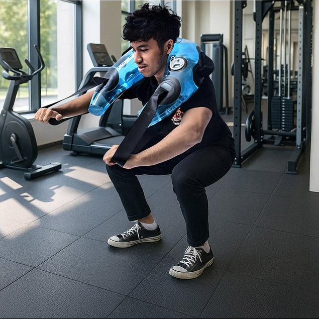 Kinetic 15 kg Aqua Power Ball Barbel Alat Fitness Alat Gym Peralatan Angkat Beban - 15 kg