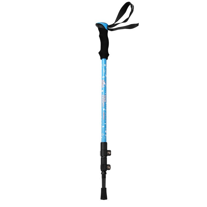 OneTwoFit Trekking Pole 3 Ruas Tongkat Hiking Pegangan Spons EVA - Hitam