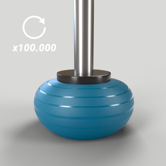 Decathlon DOMYOS Bola Gym Fitness Tahan Lama Uk.1 (55cm) - Biru - 8603633